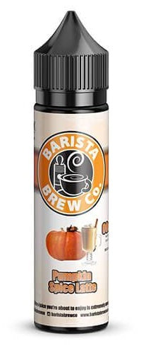 Pumpkin Spiced Latte E Liquid by Barista Brew Co