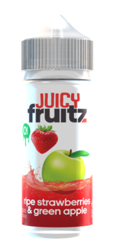 Ripe Strawberries & Green Apple E Liquid by Juicy Fruitz