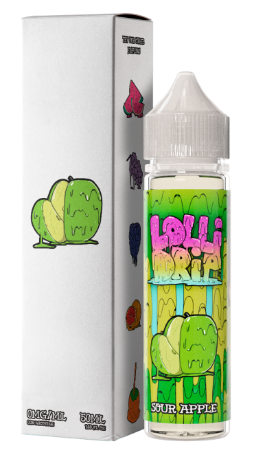 Sour Apple E Liquid by Lolli Drip