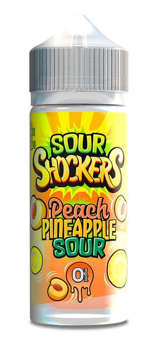 Peach Pineapple Sour E Liquid by Sour Shockers