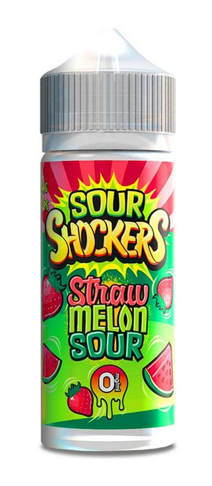 Strawberry Melon Sour E Liquid by Sour Shockers