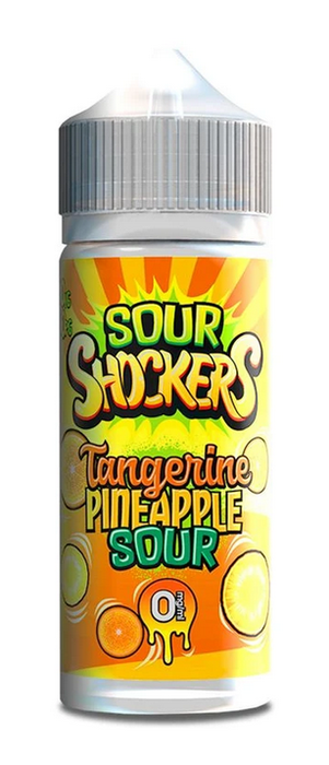 Tangerine Pineapple Sour E Liquid by Sour Shockers
