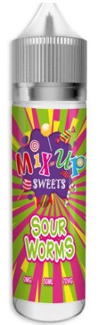 Sour Worms E Liquid By Mix Up Sweets