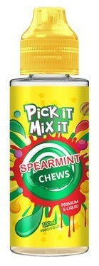 Spearmint Chews E Liquid by Pick It Mix It