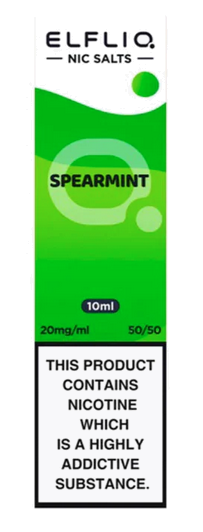 Spearmint ElfLiq Nic Salt E Liquid by Elf Bar
