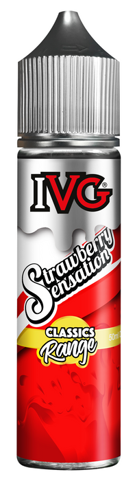Strawberry Sensation E Liquid by IVG