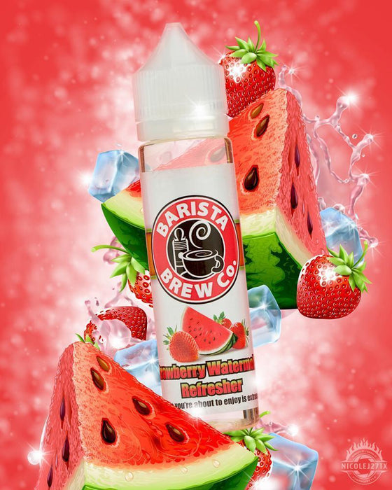 Strawberry Watermelon Refresher E Liquid by Barista Brew Co