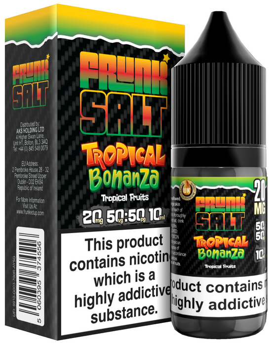 Tropical Bonanz Nic Salt E liquid by Frunk