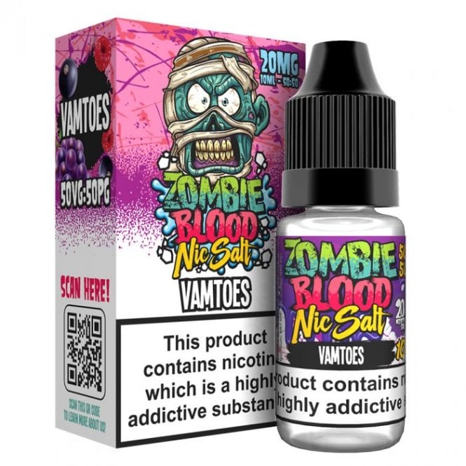 Vamtoes Zombie Nic Salt E Liquid by Zombie Blood