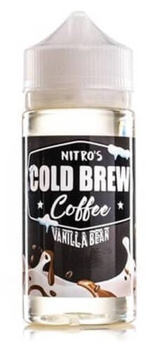 Vanilla Bean by Nitro’s Cold Brew E Liquid 100ml Short Fill