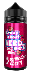 Watermelon & Cherry E Liquid by Crazy about Nerdeez