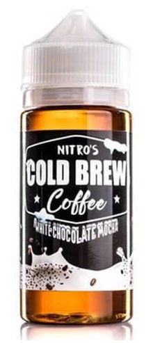 White Chocolate Mocha by Nitro’s Cold Brew E Liquid 100ml Short Fill