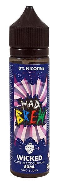 Wicked Cool Blackcurrant E Liquid by Mad Brew