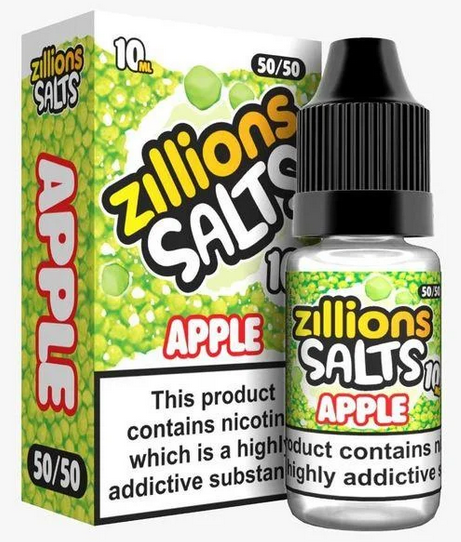 Apple Zillion Salts E Liquid by Zillions