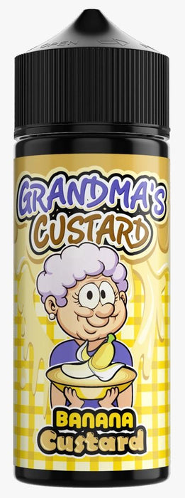 Banana Custard E Liquid by Grannies Custard