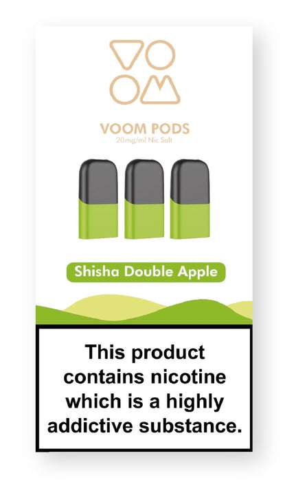 Shisha Double Apple Voom Pod E Liquid Replacement