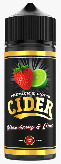 Strawberry & Lime E Liquid by Cider