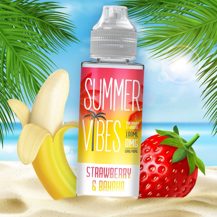 Strawberry Banana E Liquid by Summer Vibes