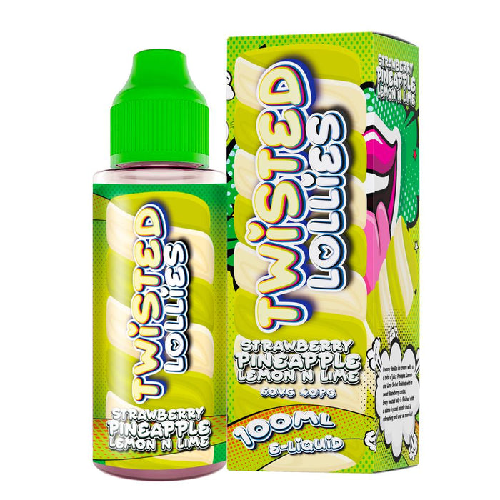 Strawberry Pineapple Lemon Lime E Liquid by Twisted Lollies