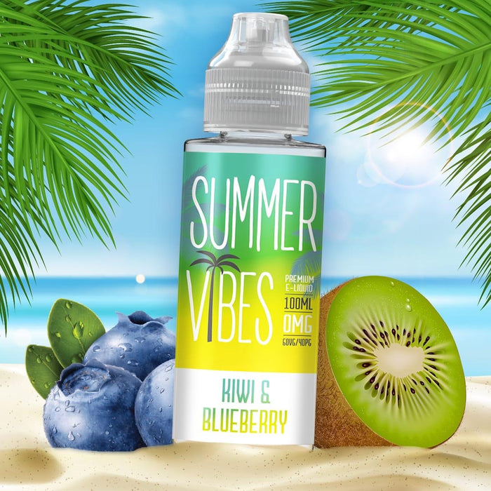Kiwi Blueberry E Liquid by Summer Vibes