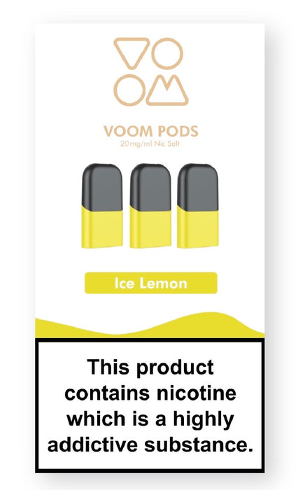Ice Lemon Voom Pod E Liquid Replacement