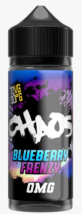 Chaos Blueberry Frenzy E Liquid By Chaos