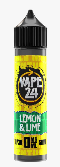 Lemon & Lime E Liquid By Vape 24