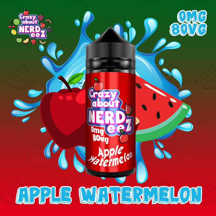 Apple Watermelon E Liquid by Crazy about Nerdeez