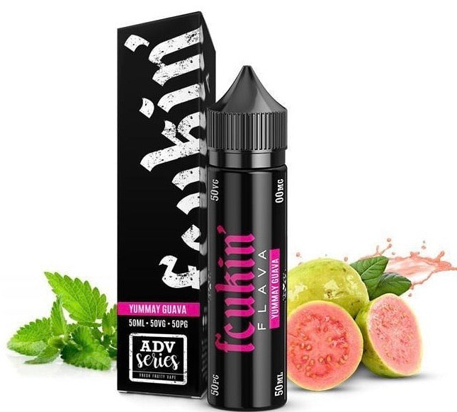 Fcukin Flava, Yummy Guava E-Liquid 50ml Short Fill