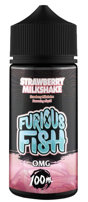 Strawberry Milkshake E Liquid by Furious Fish 100ml