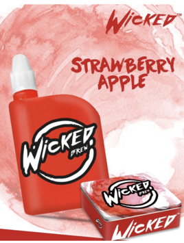 Strawberry Apple E Liquid by Wicked Brew