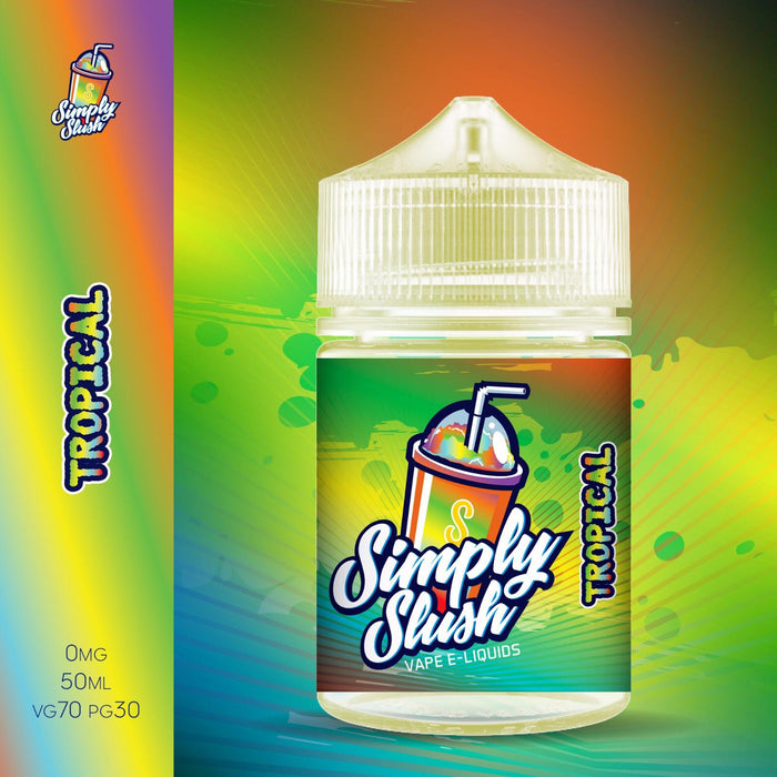 Tropical Slush E Liquid by Simply Slush 50ml Short Fill