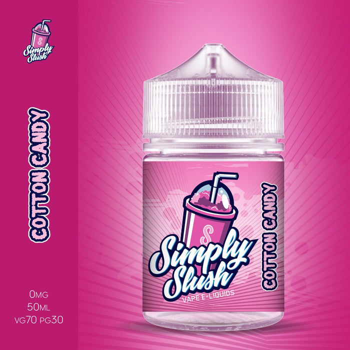Cotton Candy Slush E Liquid by Simply Slush 50ml Short Fill