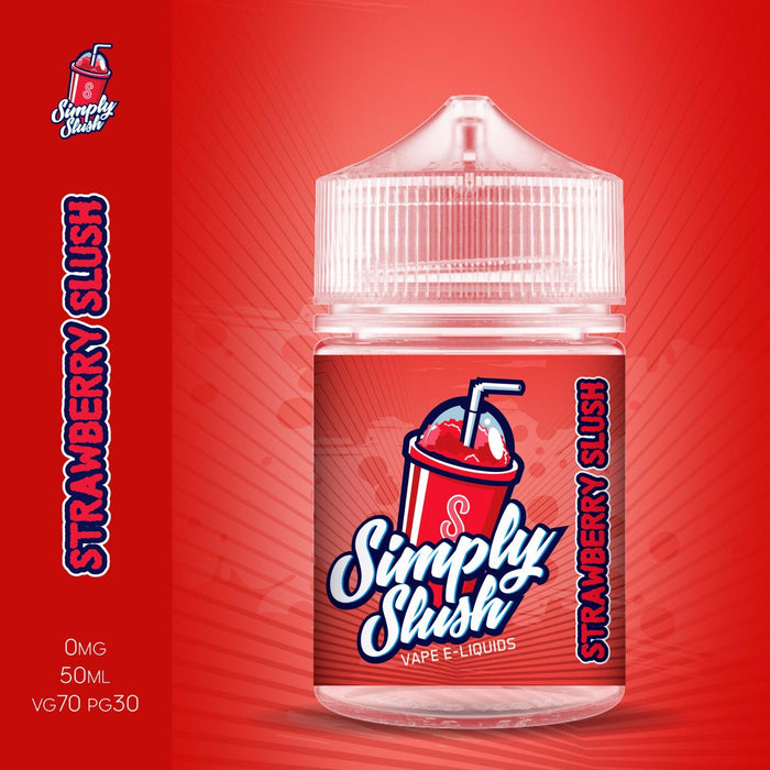Strawberry Slush E Liquid by Simply Slush 50ml Short Fill