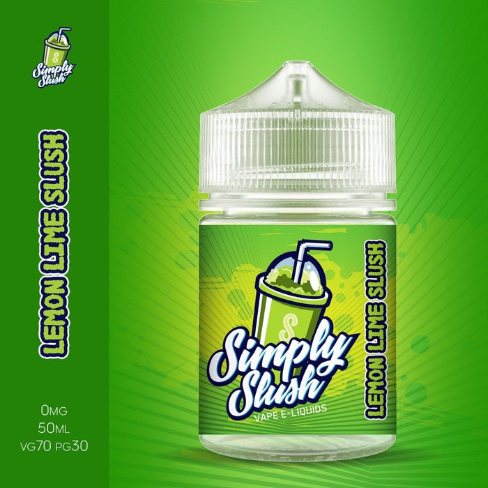 Lemon Lime Slush E Liquid by Simply Slush 50ml Short Fill