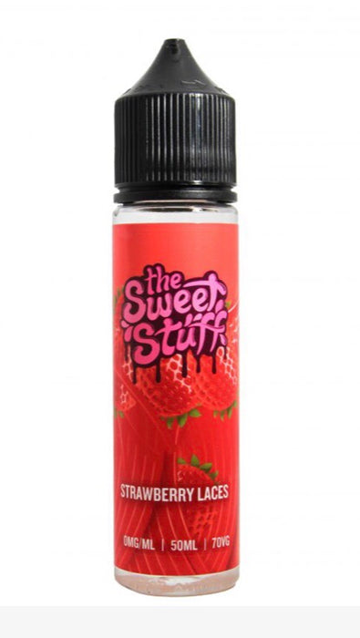 Strawberry Laces E liquid by The Sweet Stuff