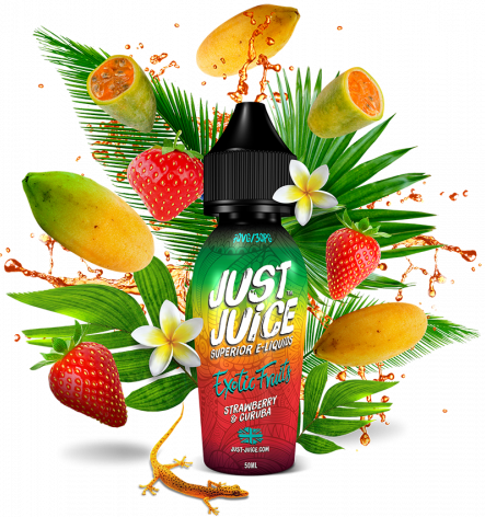 Exotic Fruits Strawberry & Curuba E Liquid by Just Juice