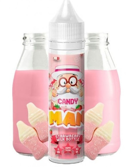 Strawberry Milk Bottles E Liquid by Candy Man